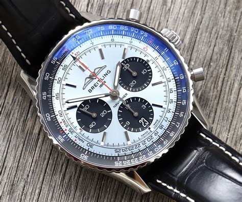 breitling b01 ice blue|breitling navitimer 41mm.